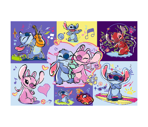 Puzzle – 300 Pieces – Spirited Stitch – Disney Lilo and Stitch Trefl 23033