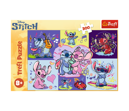 Puzzle – 300 Pieces – Spirited Stitch – Disney Lilo and Stitch Trefl 23033