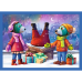 4-in-1 Puzzle – It's Snowing at the Trefliks' – Trefl 34657