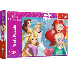 Puzzle - 30 Pieces - A Beautiful Day with Princesses - Disney Princess Trefl 18308 Puzzle - 30 Pieces - A Beautiful Day with Princesses - Disney Princess Trefl 18308
