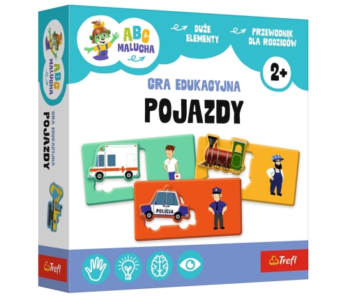 GAME - Vehicles - Toddler ABC - Trefl 02907