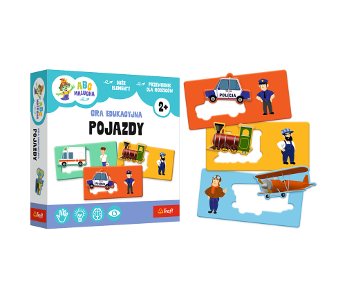 GAME - Vehicles - Toddler ABC - Trefl 02907