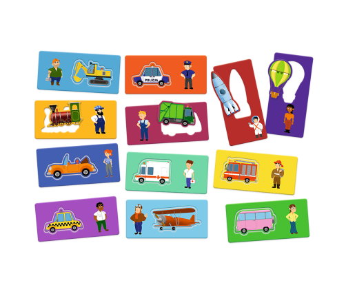 GAME - Vehicles - Toddler ABC - Trefl 02907