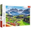 Puzzle - 1000 - St. Magdalena, Dolomites, Italy Trefl 10946 Puzzle - 1000 - St. Magdalena, Dolomites, Italy Trefl 10946