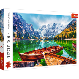 Puzzle – 500 – Lake Braies, Italy Trefl 37486