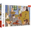 Puzzle – 500 – Van Gogh's Room: Dog Revolution Trefl 37539