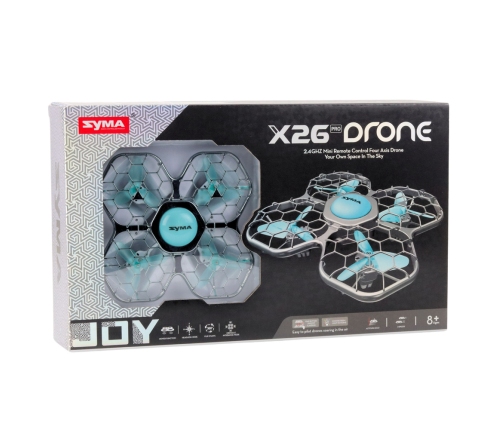 RC Remote Controlled Drone Syma X26 PRO Acrobatics LED Lights WIFI