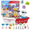 Fishing Boat with Water Circulation Interactive Fishing Accessories Fishing Boat with Water Circulation Interactive Fishing Accessories