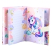 Cute Diary Notebook Code Unicorn Melodies Colorful Pages