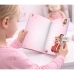 Girls' Diary Notebook Code Melodies Colorful Pages Hearts