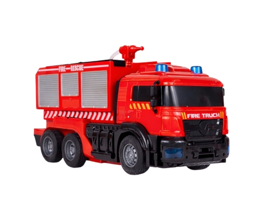 Firefighter Robot Car 2 in 1 Remote Controlled RC Lights Sounds Water