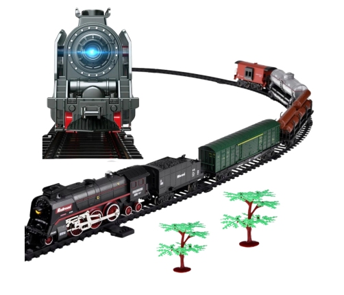 Steam Train 620B Lights Sounds Smoke 151 cm Tracks