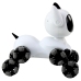 TOOBY Robot Dog Remote Controlled RC 360° Lights Sounds Black and White