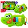 Interactive Musical Piano for Toddlers Crocodile Beads Green Interactive Musical Piano for Toddlers Crocodile Beads Green