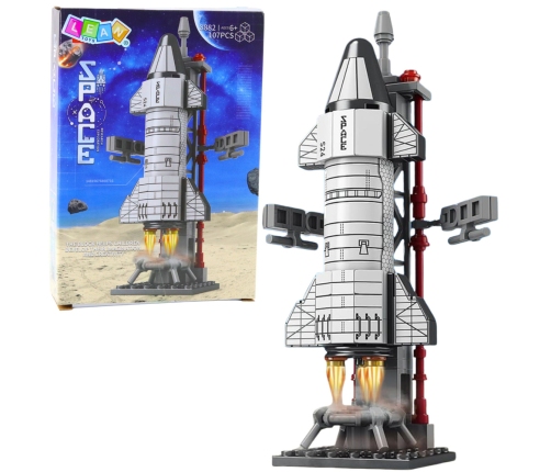 Building Blocks Space Rocket Launch Tower 107 pcs.