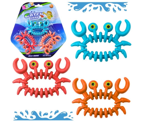 Diving Toys Water Fun Colorful Crabs 3 pcs.