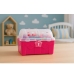 Treasure Chest Set for Diving and Water Fun, Pink, 21 pcs.