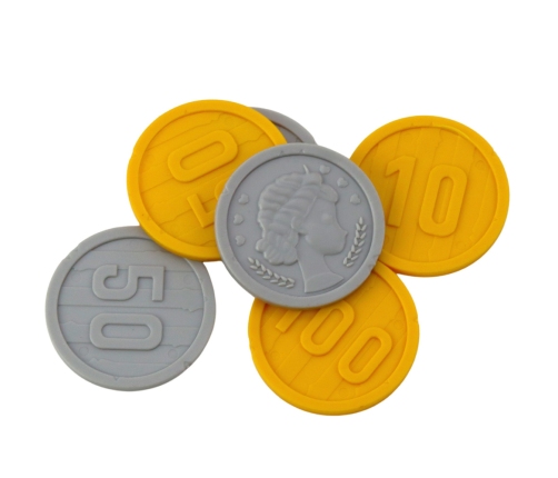 Treasure Chest Set for Diving and Water Fun, Brown, 21 pcs.