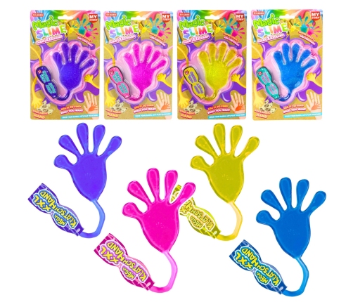 Slime Mix Sticky Rubber Paw Flexible Handle