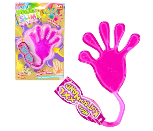 Slime Mix Sticky Rubber Paw Flexible Handle