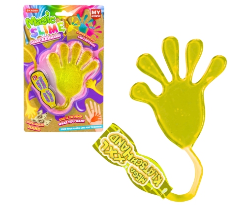 Slime Mix Sticky Rubber Paw Flexible Handle