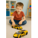 Racing Car Sports Metal Drive Opening Doors Yellow 1:32