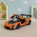 Sports Car Metal Drive Opening Doors Orange 1:32