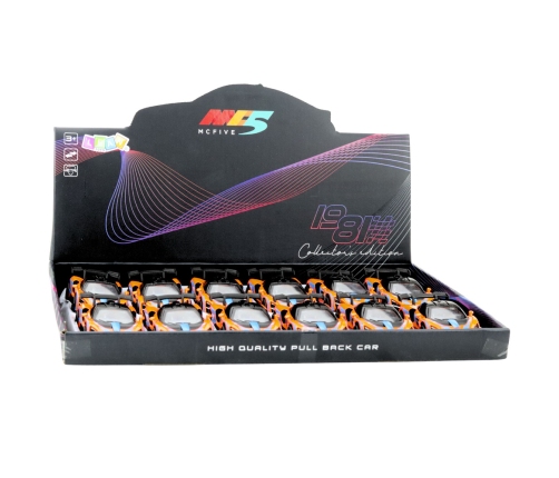 Sports Car Metal Drive Opening Doors Orange 1:32