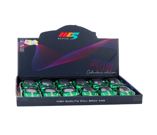 Sports Car Metal Race Drive Opening Doors Green 1:32