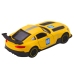 Race Car Metal Drive Opening Doors Yellow 1:43