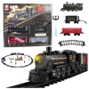 Electric Train Train Locomotive Wagons Tracks Lights Sounds