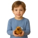 Plush Capybara with a Wiggle Tail Keychain 9 x 8 cm