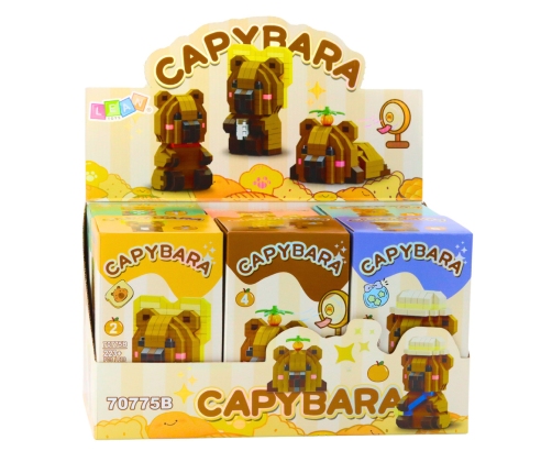 Capybara Building Blocks 3D Figure 204 – 263 pcs.