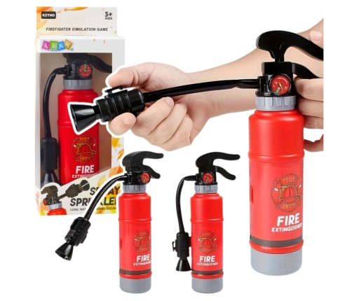 Toy Fire Extinguisher for a Little Firefighter with Water Spray Function