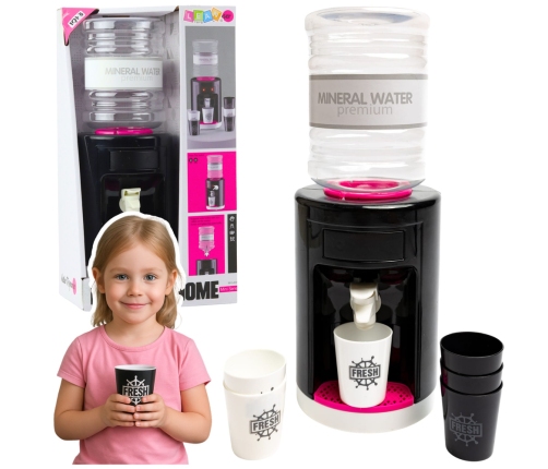 Toy Water Dispenser for Kids with Lights and Sounds Pink