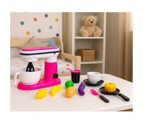 Food Processor Blender Toy For Kids Accessories Fruits