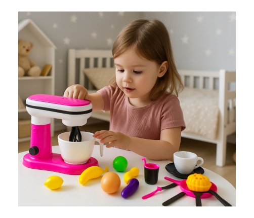 Food Processor Blender Toy For Kids Accessories Fruits