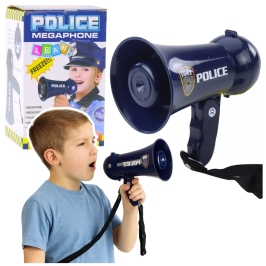 Interactive Police Megaphone Police Siren Sounds Lanyard Interactive Police Megaphone Police Siren Sounds Lanyard