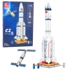 Construction Bricks Space Rocket Satellite CZ-5 1403 pcs. Construction Bricks Space Rocket Satellite CZ-5 1403 pcs.