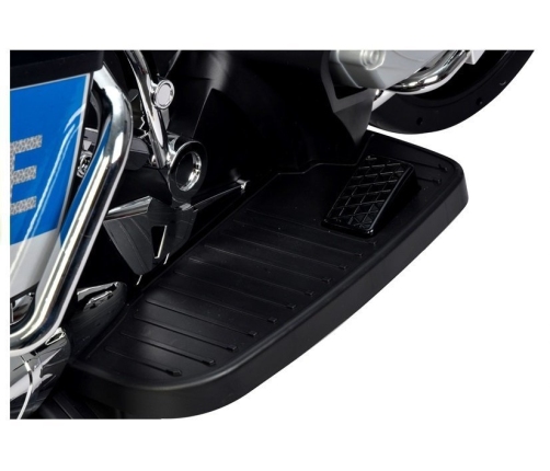 Детский электромотоцикл BMW Police Silver