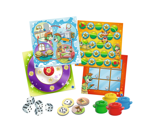 Board Game: 15 Games The Treflik Family Trefl 02823