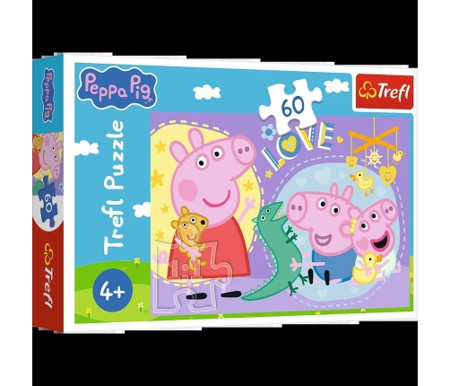 Puzzles - 60 - Happy Pig 17414