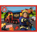4-in-1 Puzzle - Adventures of Fireman Sam Trefl 34632