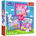 Puzzle - 3 in 1 - Peppa Pig's Habits Trefl 34893