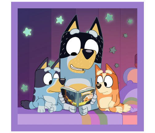 3-in-1 Puzzle - Meet Bluey Trefl 34895