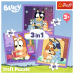3-in-1 Puzzle - Meet Bluey Trefl 34895