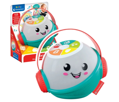 DIXI Interactive Musical Ball with Microphone (Polish Language) Clementoni 50800