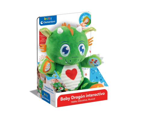 Educational Talking Musical Friendly Dragon Polish Language Clementoni 50938