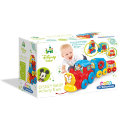 Train Set Mickey Mouse Baby Disney Clementoni 17168 Train Set Mickey Mouse Baby Disney Clementoni 17168