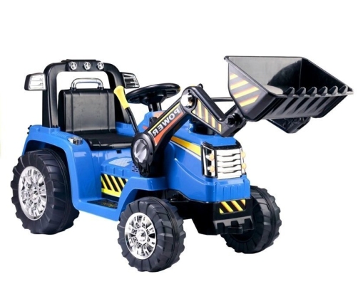 Детский электротрактор с ковшом ZP1005 Blue